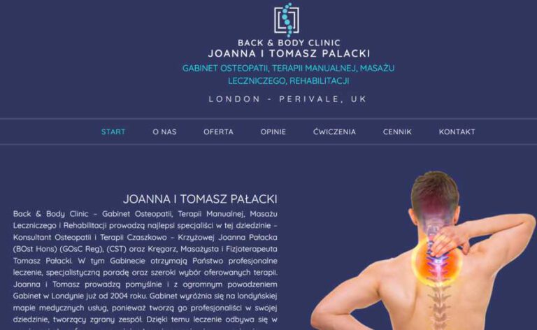fizjoterapeuta londyn